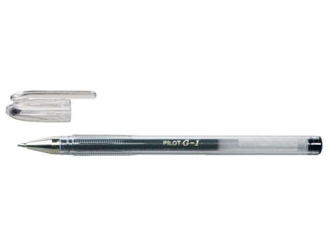 Gelschrijver PILOT G1 zwart 0.3mm
