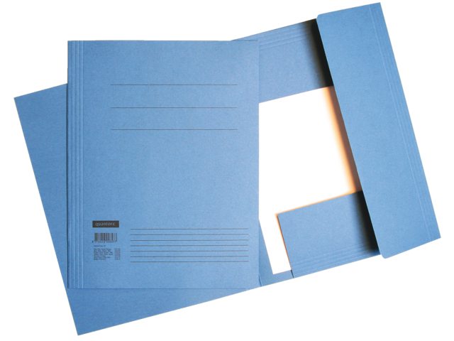 Dossiermap Quantore folio blauw