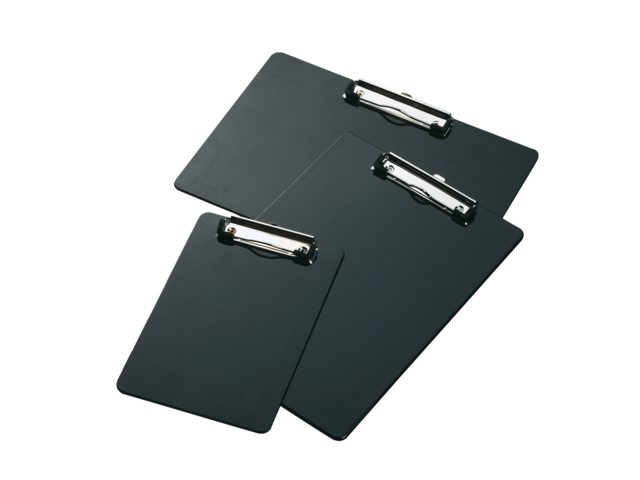 Klembord LPC A5 staand met kopklem zwart