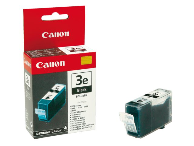 Inkcartridge Canon BCI-3E zwart