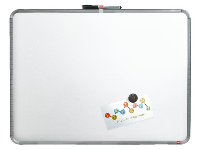 Whiteboard Nobo SLim Line 43x58cm zilver