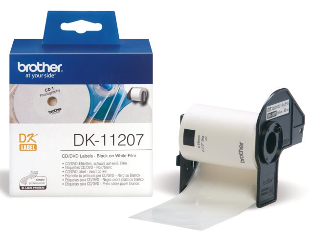 Etiket Brother DK-11207 58mm C/D/DVD 100stuks