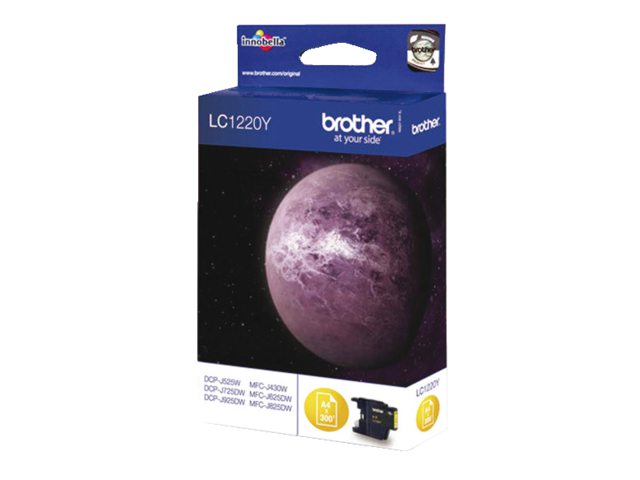 Inkcartridge Brother LC-1220Y geel