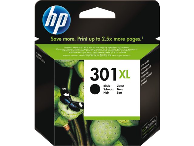 Inkcartridge HP CH563EE 301XL zwart HC