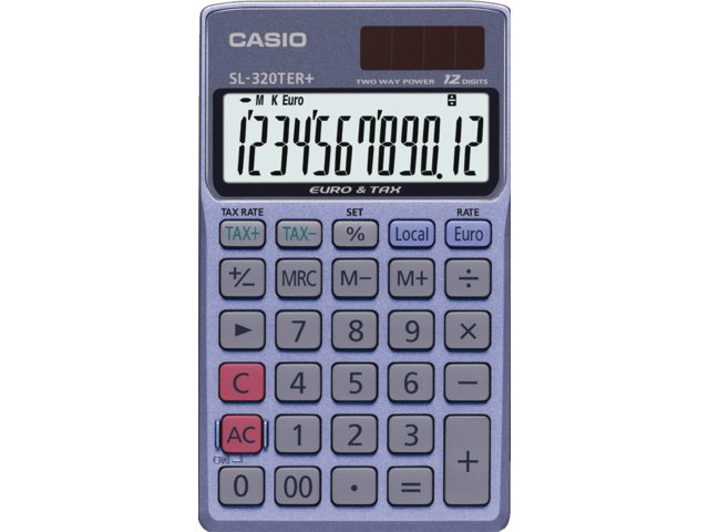 Rekenmachine Casio SL-320TER
