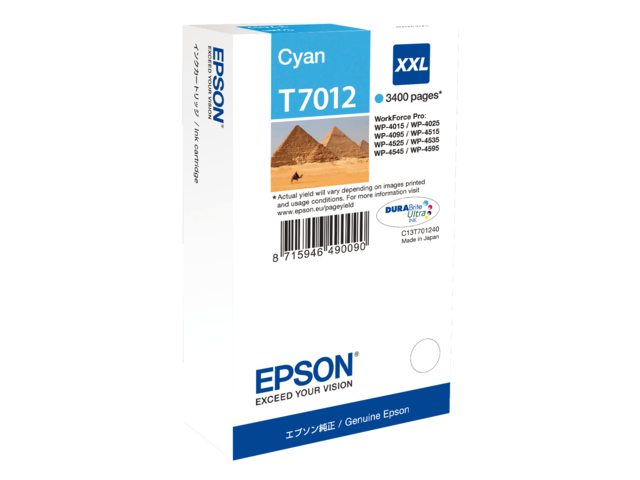 Inkcartridge Epson T701240 blauw EHC