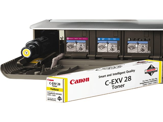 Tonercartridge Canon C-EXV 28 geel