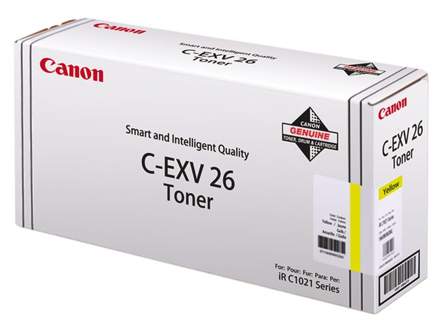 Tonercartridge Canon C-EXV 26 geel