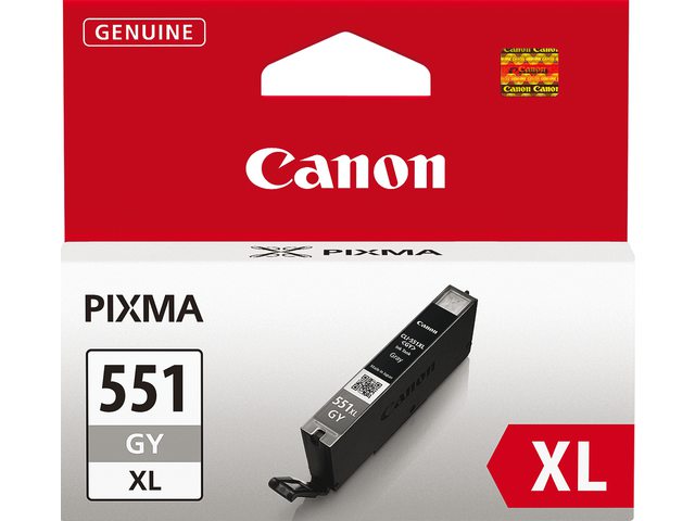 Inkcartridge Canon CLI-551XL grijs HC