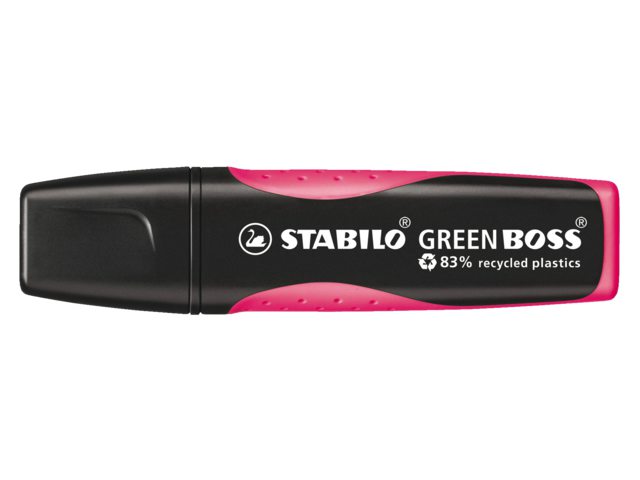 Markeerstift Stabilo Boss Green roze