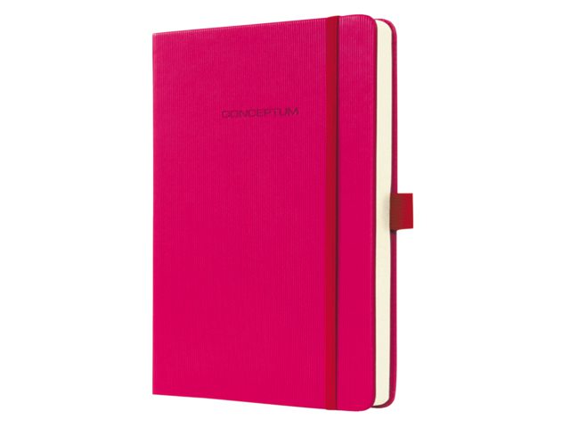Notitieboek Conceptum CO573 135x203mm roze lijn