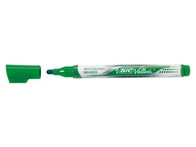 Viltstift Bic Liquid whiteboard rond groen medium