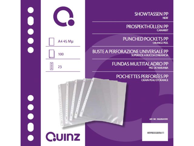 Showtas Quinz A4 23-gaats PP 0.045 nerf