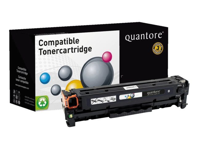 Tonercartridge Quantore HP CF380X 312X zwart HC