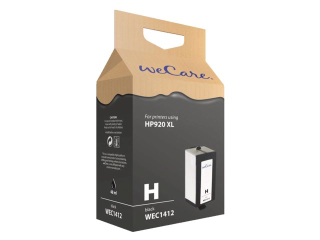 Inkcartridge Wecare HP CD975AE 920XL zwart HC