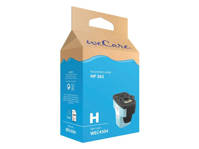 Inkcartridge Wecare HP C8774EE 363 lichtblauw