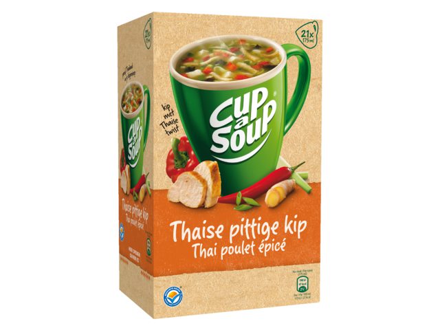 Cup-a-soup Thai spicy kippensoep 21 zakjes