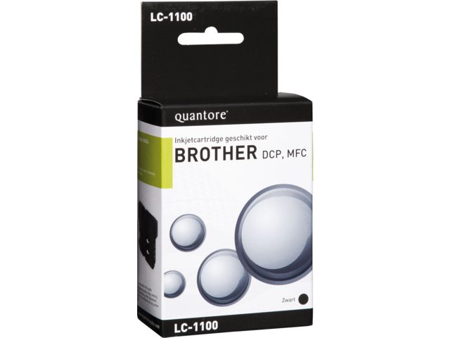 Inkcartridge Quantore Brother LC-1100 zwart