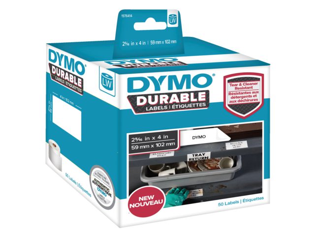Etiket Dymo 1976414 labelwriter 59x102mm 50 stuks