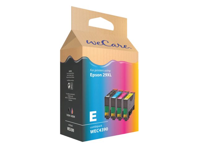 Inkcartridge Wecare Epson T299640 zwart + kleur HC