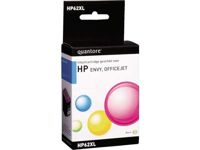 Inkcartridge Quantore HP 62XL C2P07AE kleur