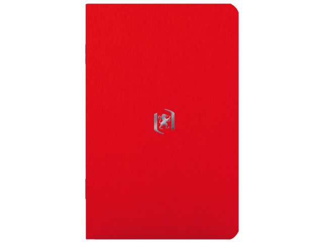 Notitieboek Oxford Pocket Notes 90X140mm tomaten rood lijn
