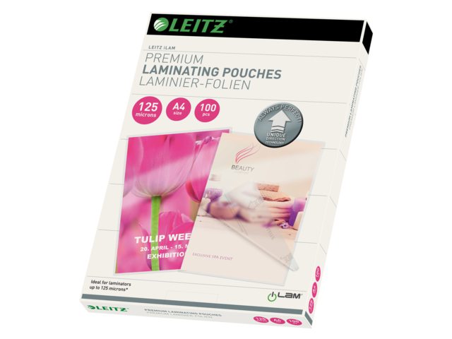 Lamineerhoes Leitz ILAM A4 2x125micron 100stuks