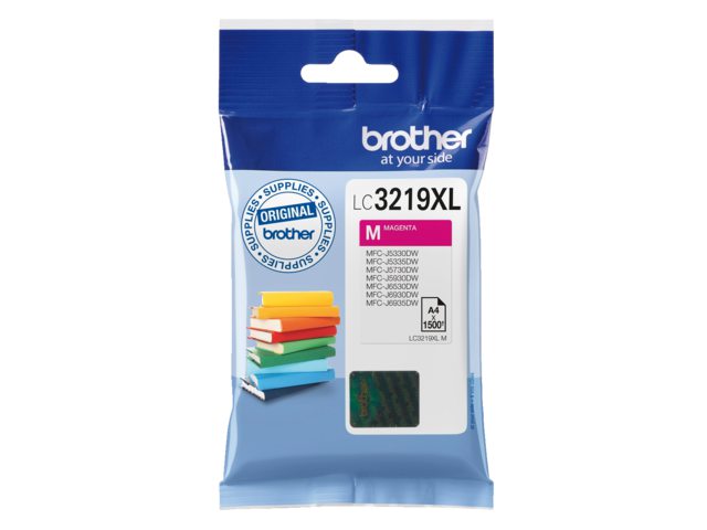 Inkcartridge Brother LC-3219XLM rood HC