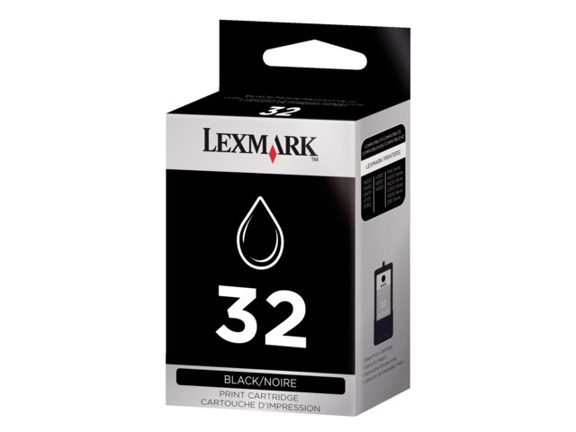 Inkcartridge Lexmark 18CX032E 32 zwart
