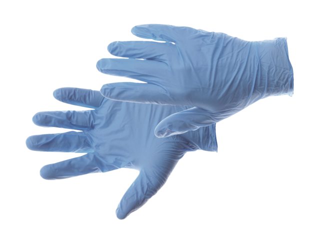 Handschoen PrimeSource Nitril ongepoederd Large blauw