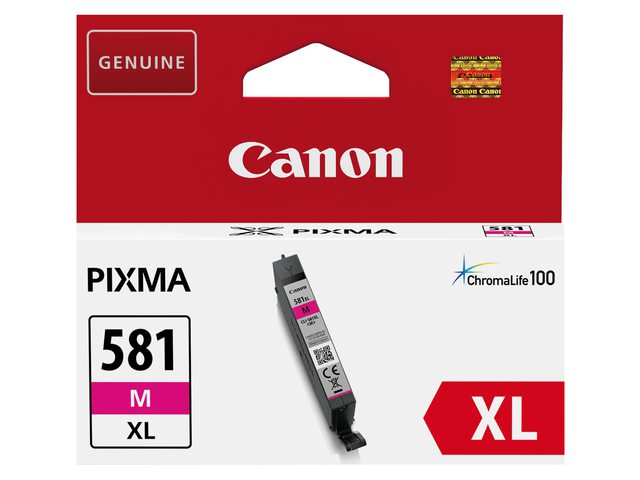 Inkcartridge Canon CLI-581XL rood HC